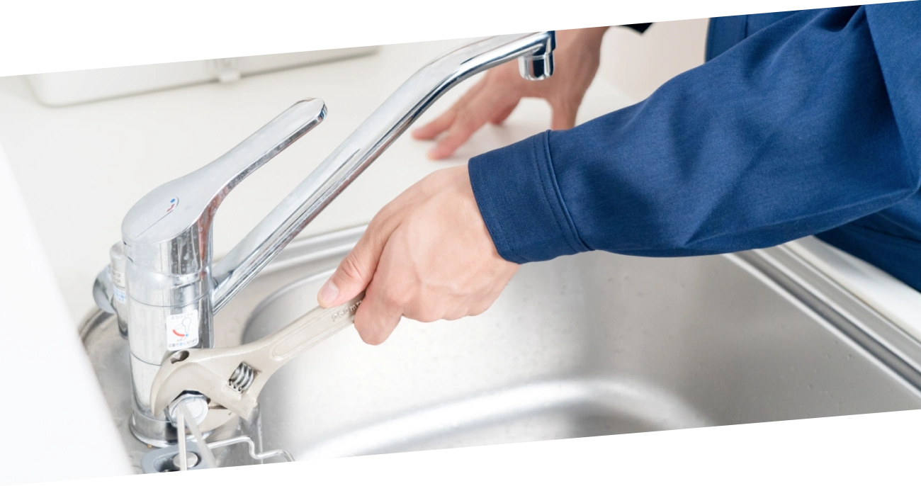 水廻りのトラブルを解決する仕事